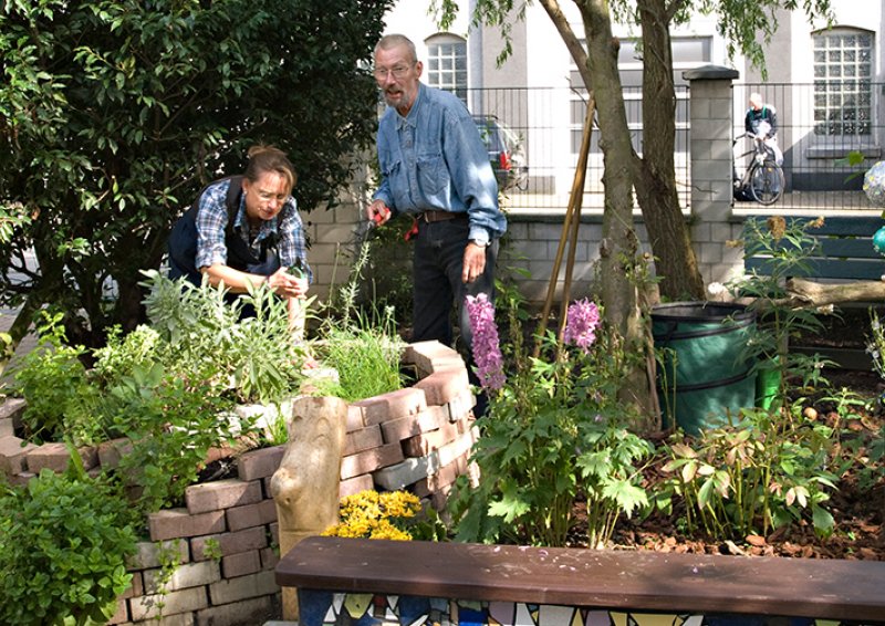 Gartengestaltung bei Spix