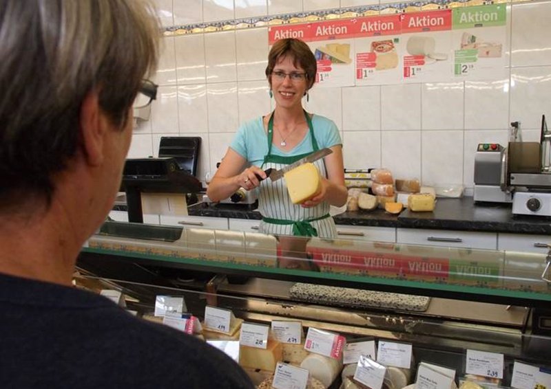 In einem Bio-Laden in Wesel